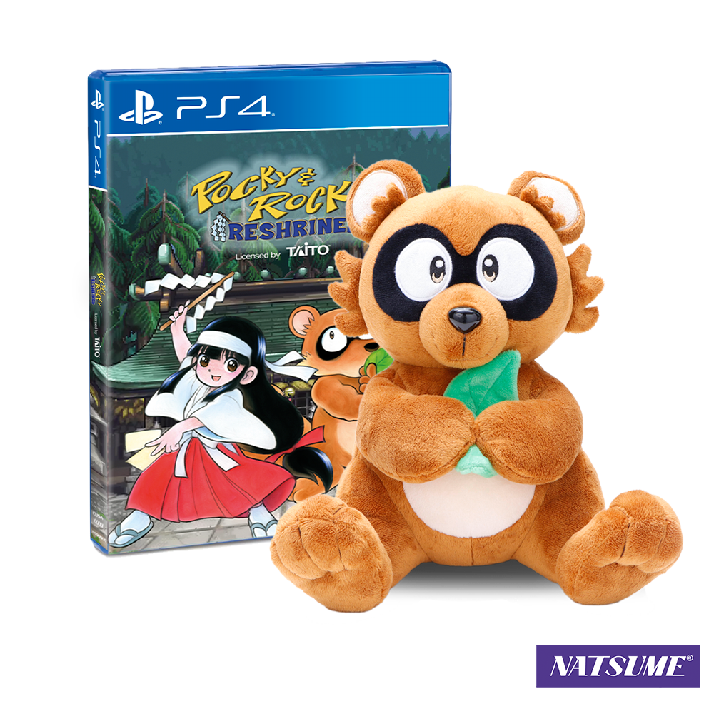 Pocky & Rocky Reshrined Plushie Bundle (PS4) – Strictly Limited Games