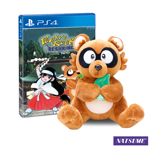 Pocky & Rocky Reshrined Plushie Bundle (PS4)