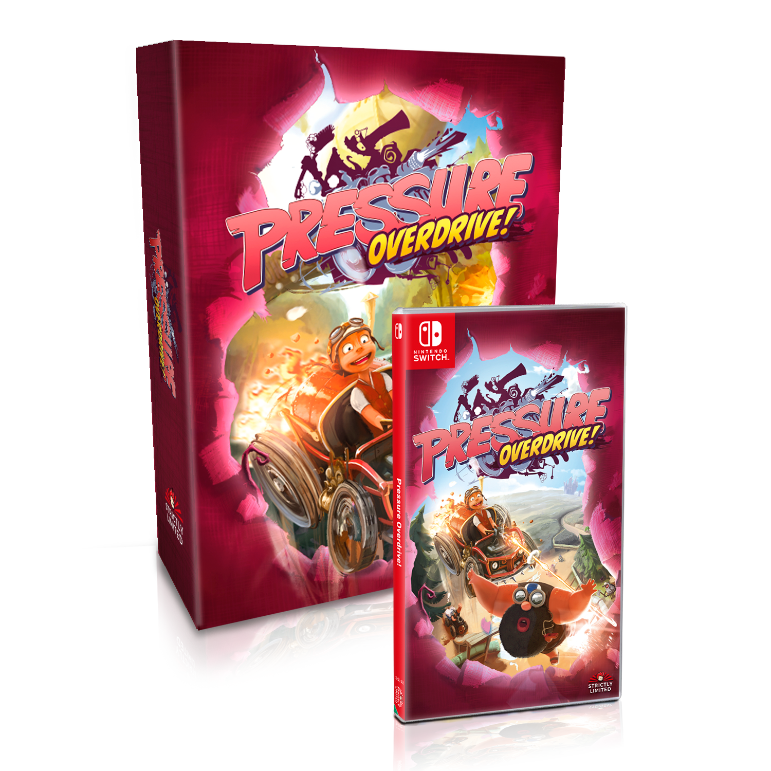Pressure Overdrive! 未開封　Nintendo Switch Pressure Overdrive Collector's Edition (NSW) – Strictly Limited Games