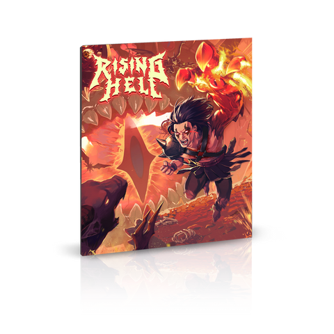 Rising Hell (Art Card) - aluminium plate