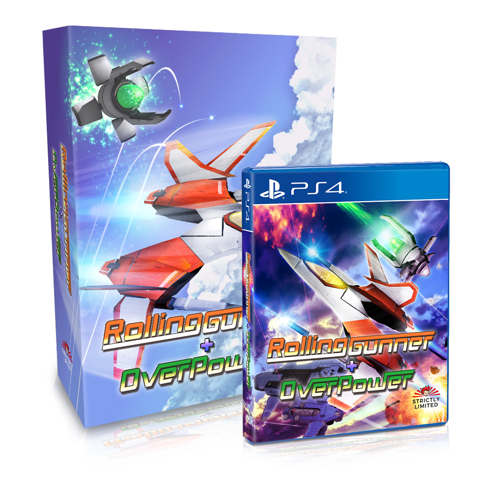 ROLLING GUNNER + OVERPOWER Collector's Edition Strictly ROLLING GUNNER + OVERPOWER Collector's Edition Strictly