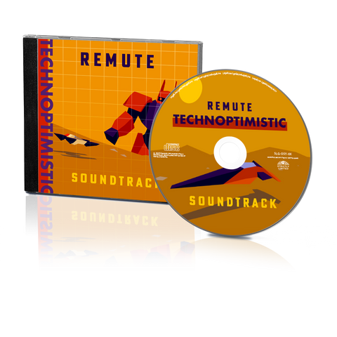 "Technoptimistic" by Remute (Mega Drive compatible Album Cartridge)