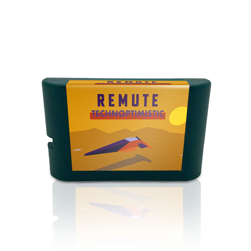Jeu Megadrive TECHNOPTIMISTIC BY REMUTE - Album Cartouche Compatible PAL - Neuf Sous Blister