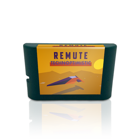 "Technoptimistic" by Remute (Mega Drive compatible Album Cartridge)