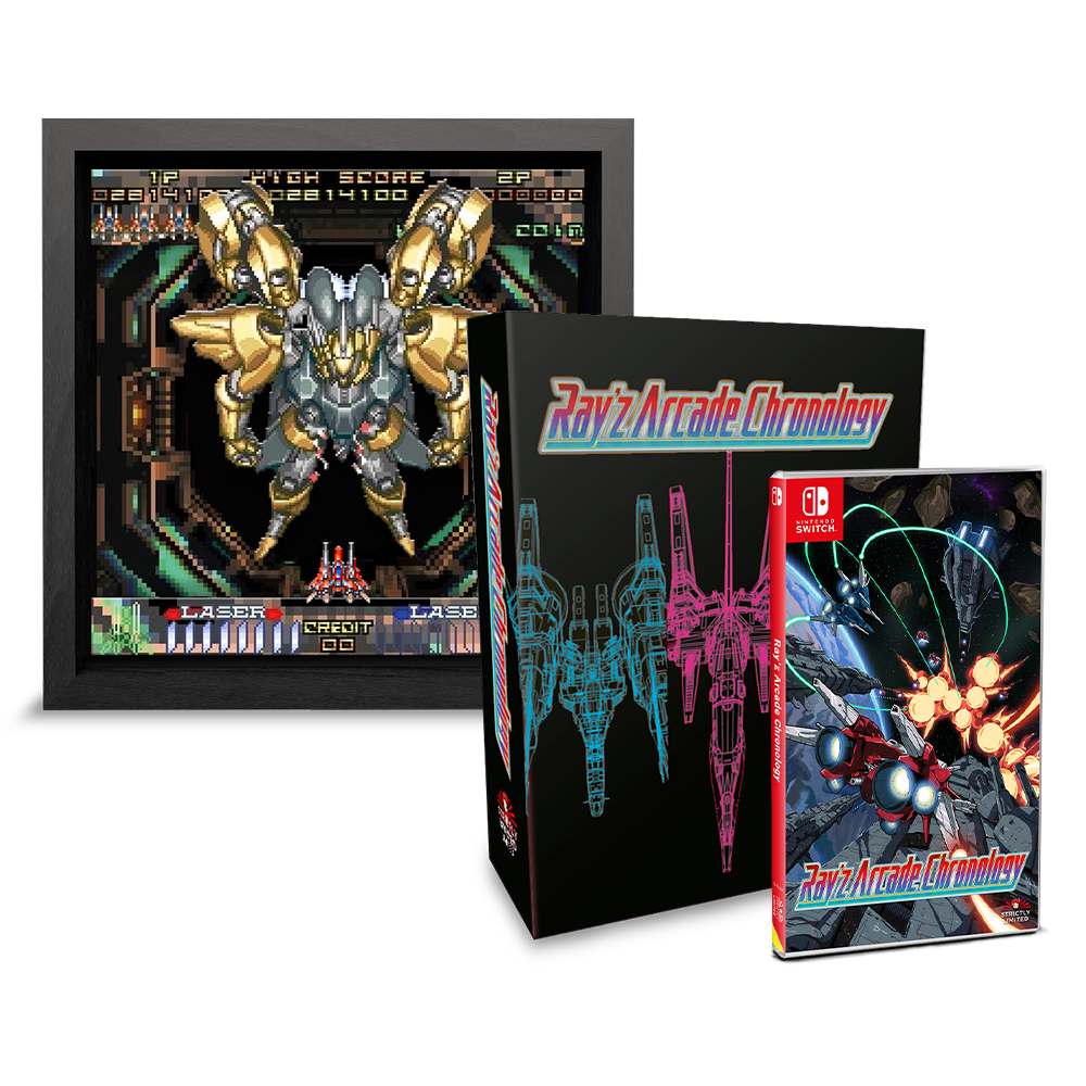 Nintendo Switch RAY-RAY CD-ROM Products Ray'z Arcade Chronology Collector's Edition (NSW