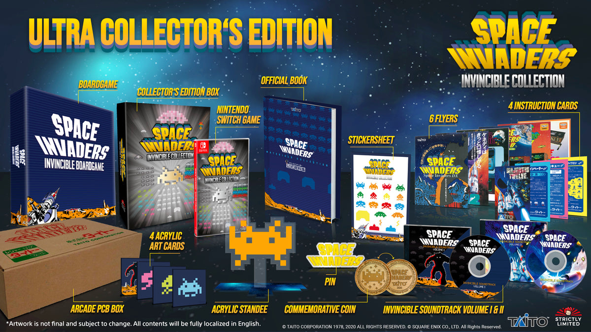 Space Invaders Invincible Collection Ultra Collector's Edition (NSW ...