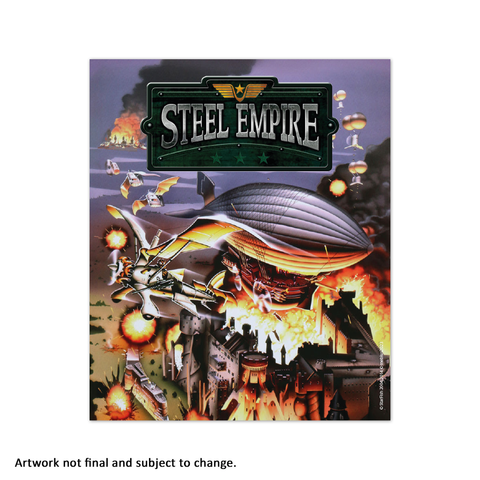 Steel Empire (Art Card)- aluminium plate