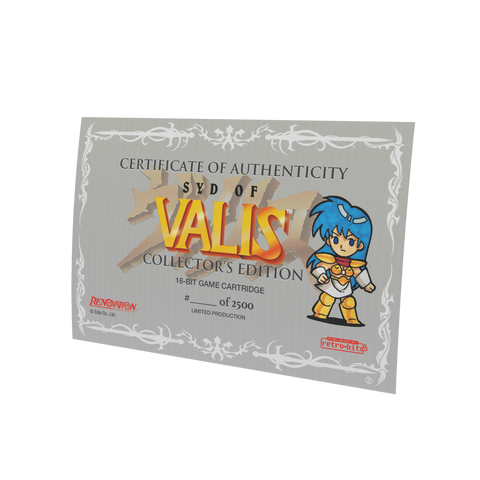 Syd of Valis Collector’s Edition (Genesis/Mega Drive)