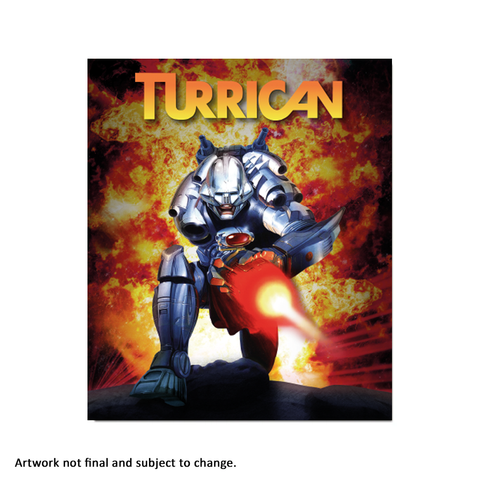 Turrican (Original) - aluminium plate