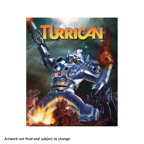 Turrican (Anthology) - aluminium plate