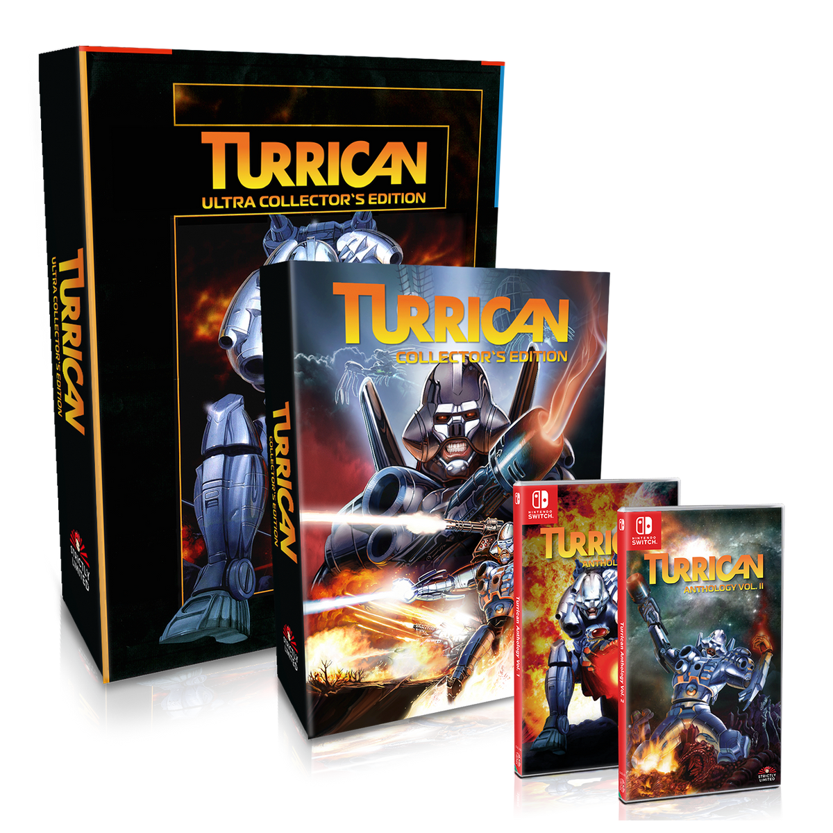 Ultra collection. Mega Turrican Sega. Turrican Cover Switch. Detectives United: Origins Collector's Edition.