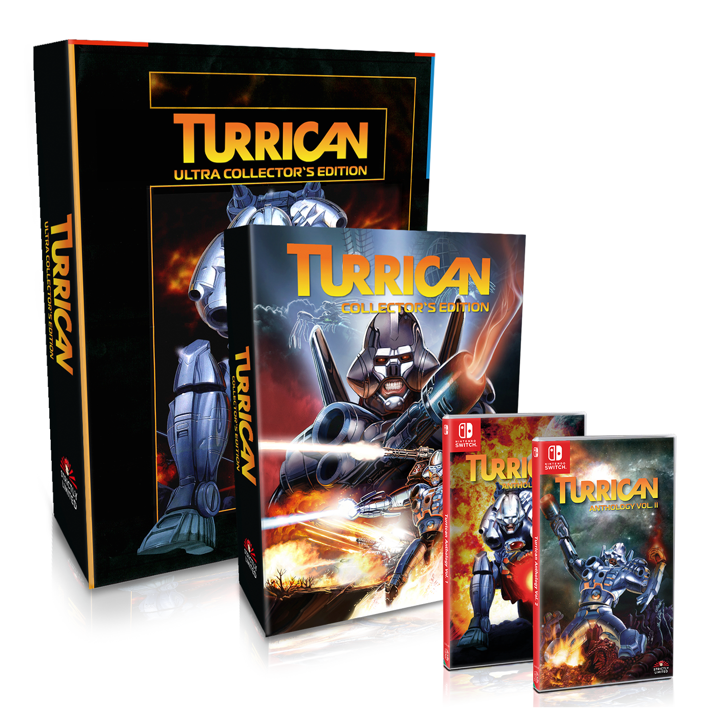 Turrican Ultra Collector's Edition (NSW) – Strictly Limited Games Turrican Ultra Collector's Edition (NSW) – Strictly Limited Games