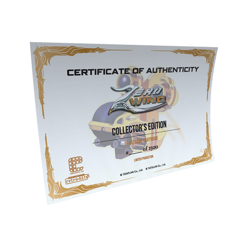 Zero Wing Collector's Edition (Genesis/Mega Drive)