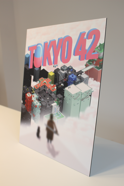 Tokyo 42 Art Print I (aluminium plate)