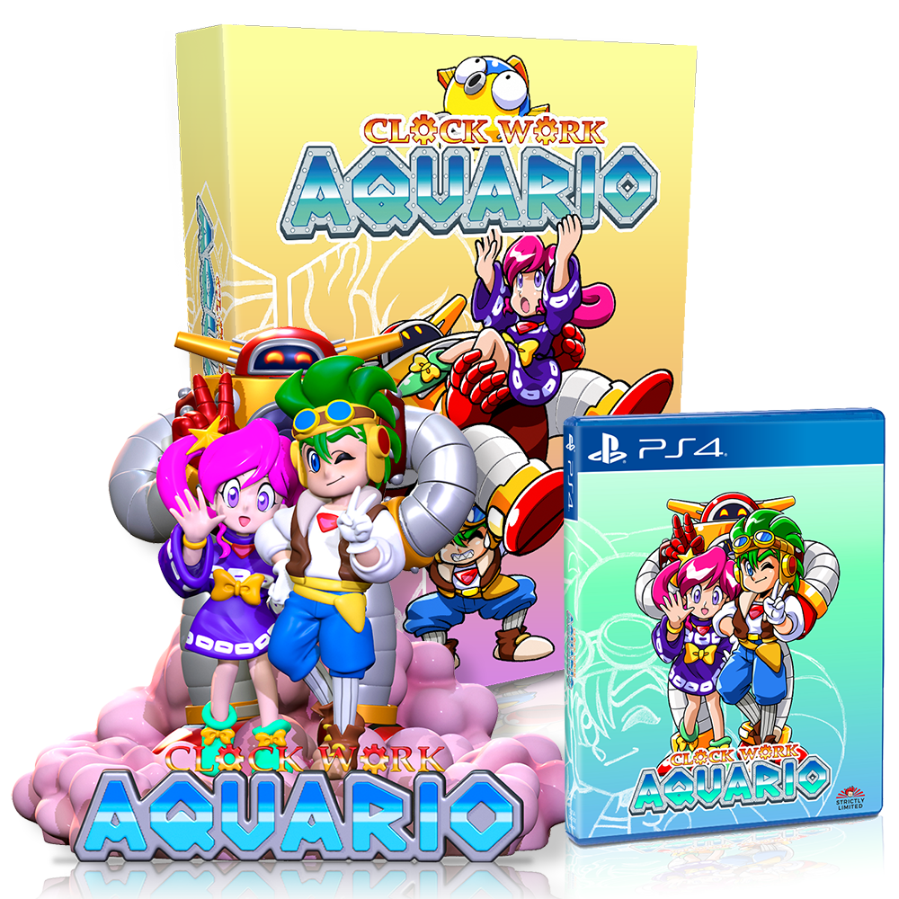 PS4版 時計じかけのアクワリオ ウルトラコレクターズエディション 輸入版 Clockwork Aquario Ultra Collector's Edition (PS4) – Strictly