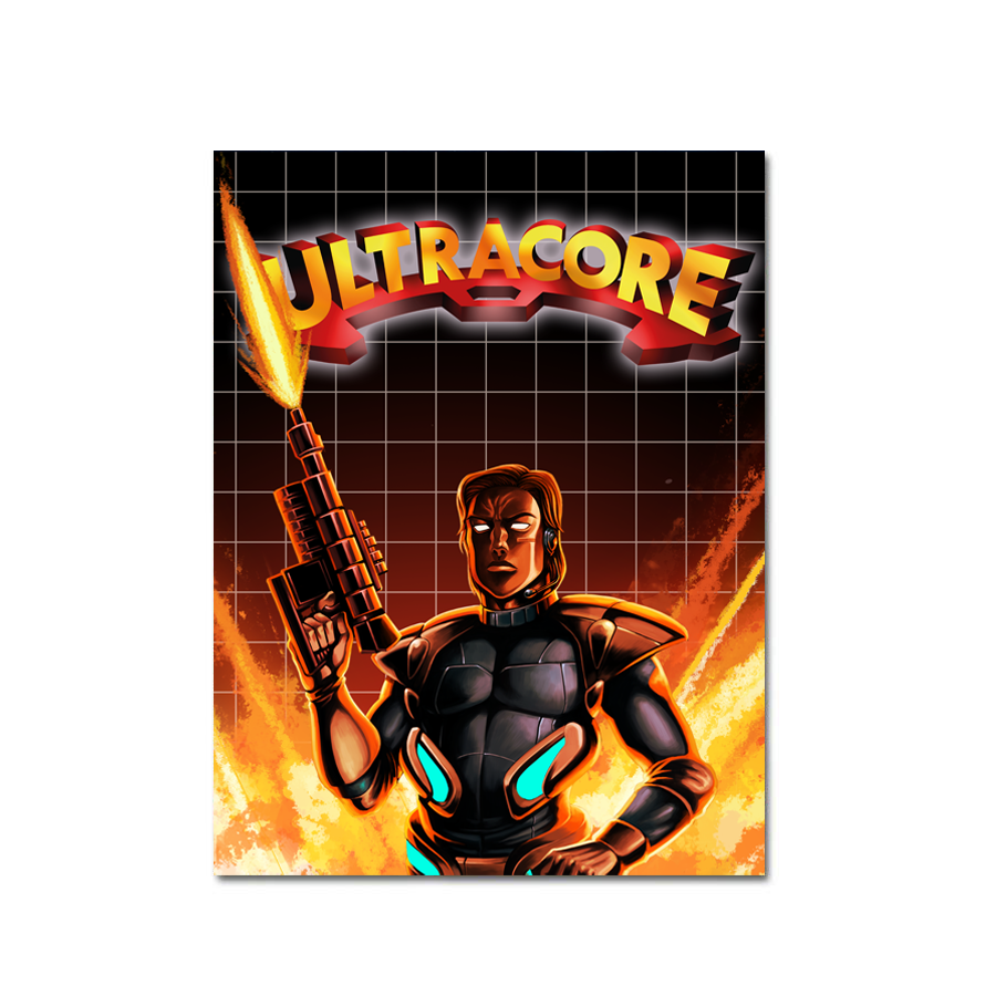 Ultracore (Art Card 1) aluminium plate Strictly Limited Games