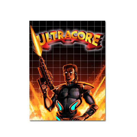 Ultracore (Art Card #1) - aluminium plate