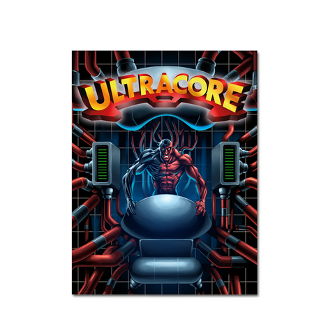 Ultracore (Art Card #2) - aluminium plate