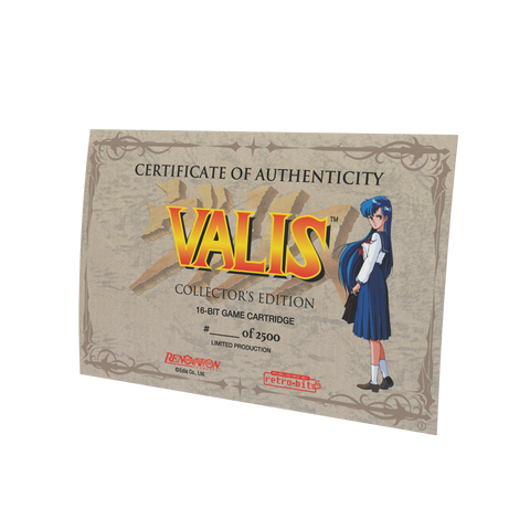 Valis The Fantasm Soldier Collector’s Edition (Genesis/Mega Drive)