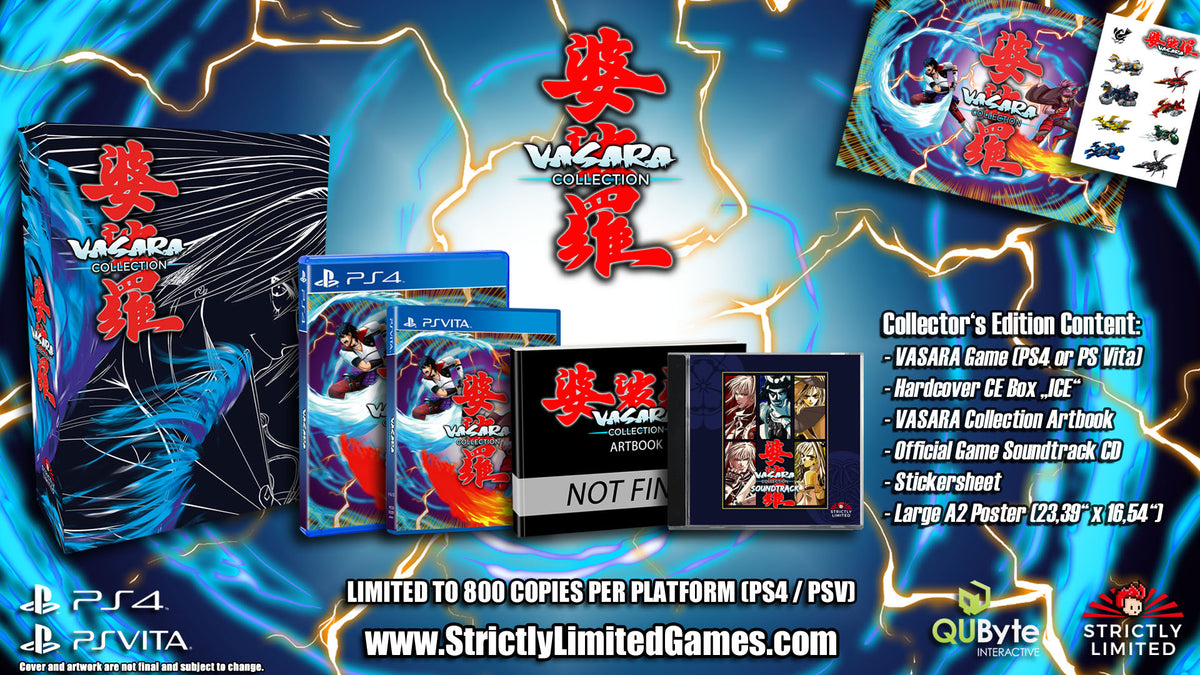 Vasara Collection - Playstation PS Vita - Strictly Limited Games - RARE Vasara Collection - Playstation PS Vita - Strictly Limited Games - RARE