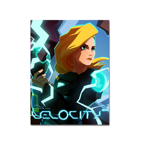 Velocity 2X (Art Card) - aluminium plate