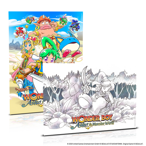 Wonder Boy: Asha in Monster World Mega Collector's Edition (PS4)