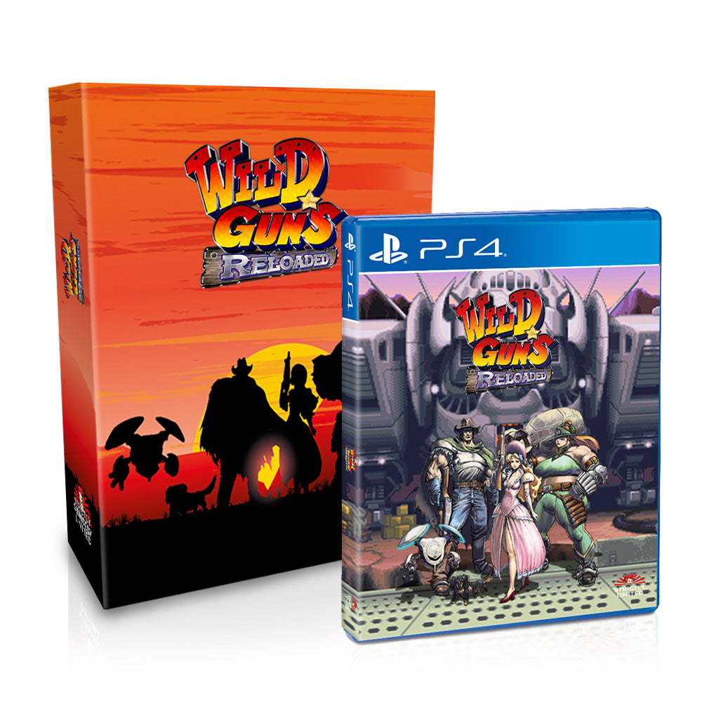 Wild Guns Reloaded Collector's Edition – Strictly Limited Games