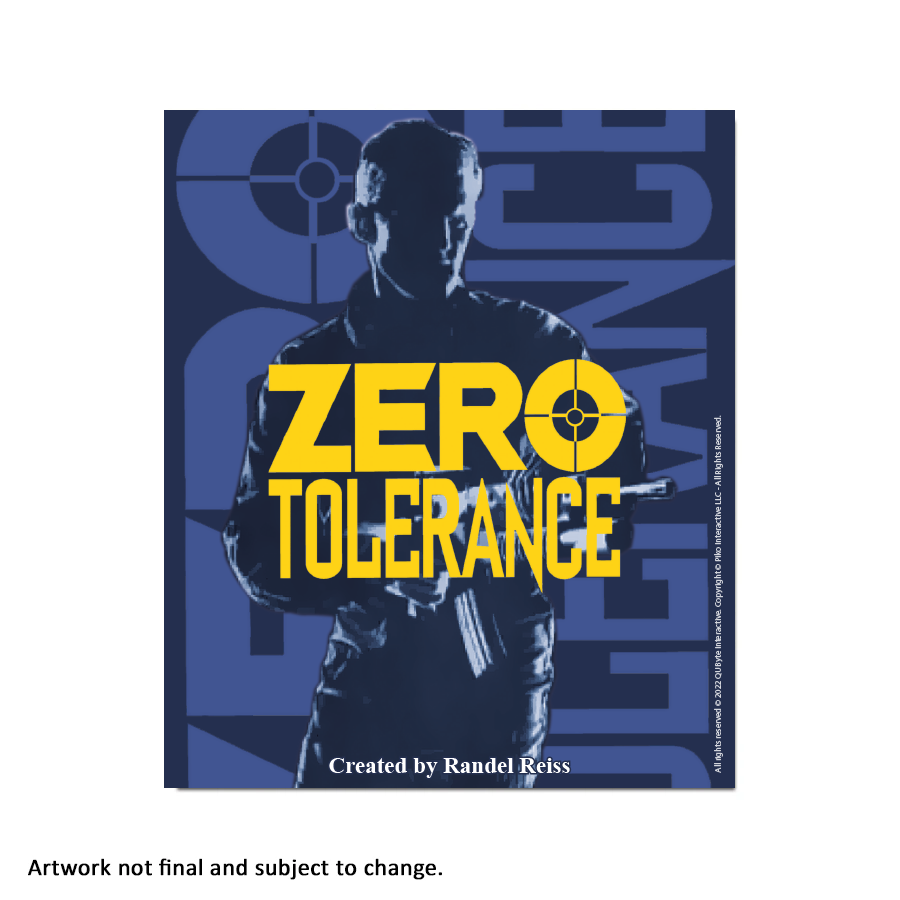 Zero Tolerance Origins (Art Card 1) aluminium plate Strictly
