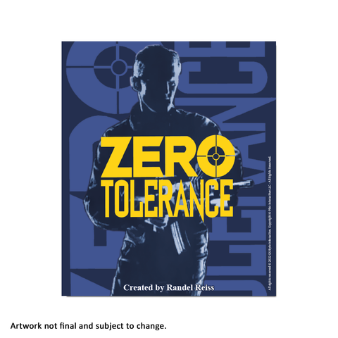 Zero Tolerance Origins (Art Card 1) - aluminium plate