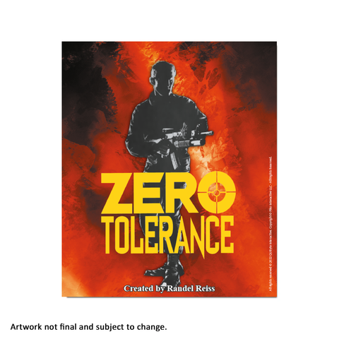 Zero Tolerance Origins (Art Card 2) - aluminium plate